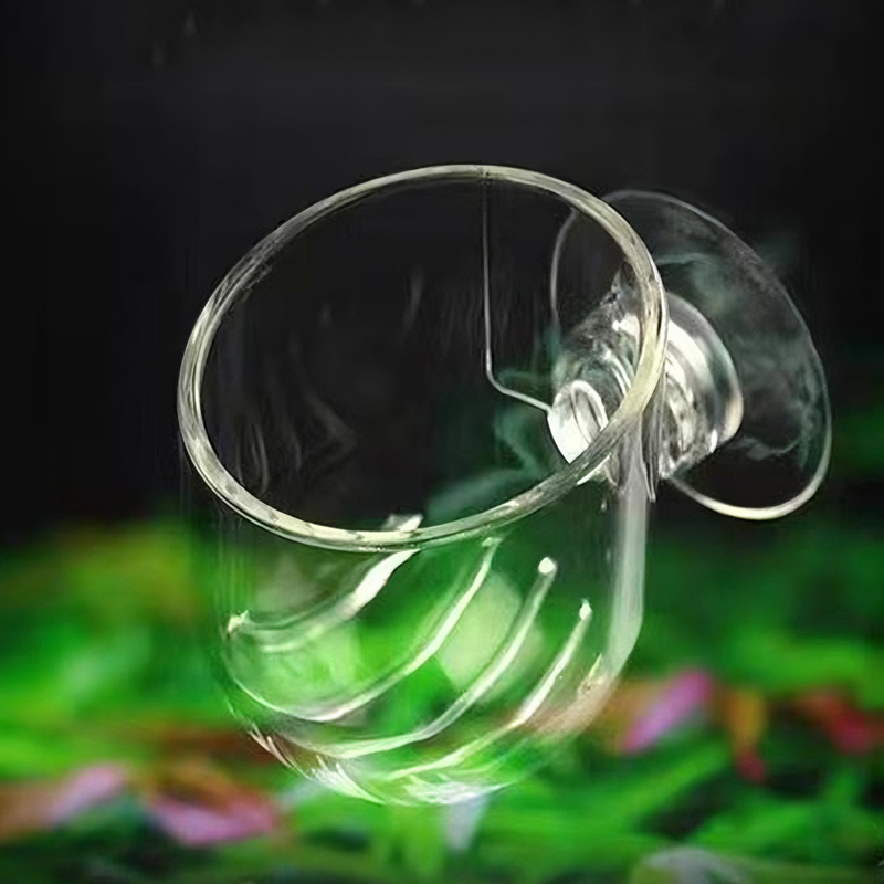 Aquarium Fish Feeder - Aquarium Decoratie Plant Cup Pot Acryl