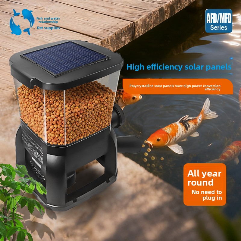 Aquarium Fish Feeder - Jebao solar koi vijver buiten vijver
