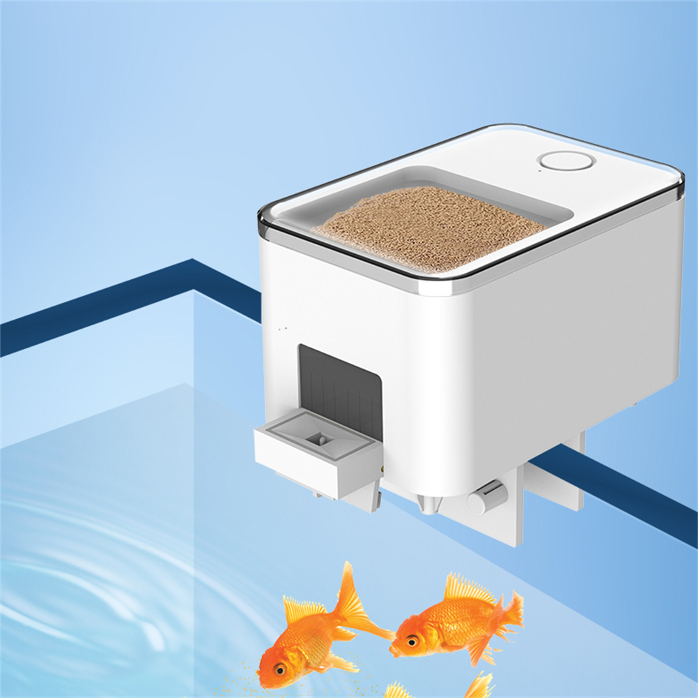 Aquarium Fish Feeder - WiFi Smart Automatische Feeder Aquarium Goudvis