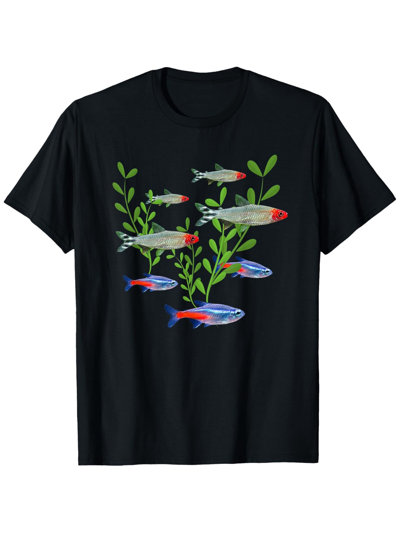Herenshirt met neon & Rummy No - Tetra Fish In Aquarium recensie en prijs