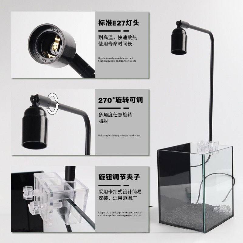 LED aquariumlamp standaard, la - Aquarium Fish Light Lamp recensie en prijs