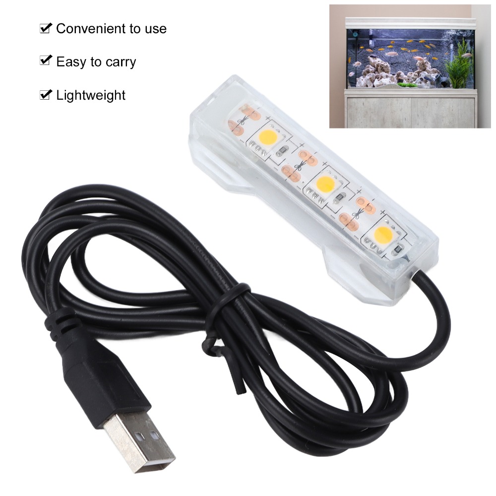 Decoratieve verlichting USB Aq - Aquarium Fish Light Lamp recensie en prijs