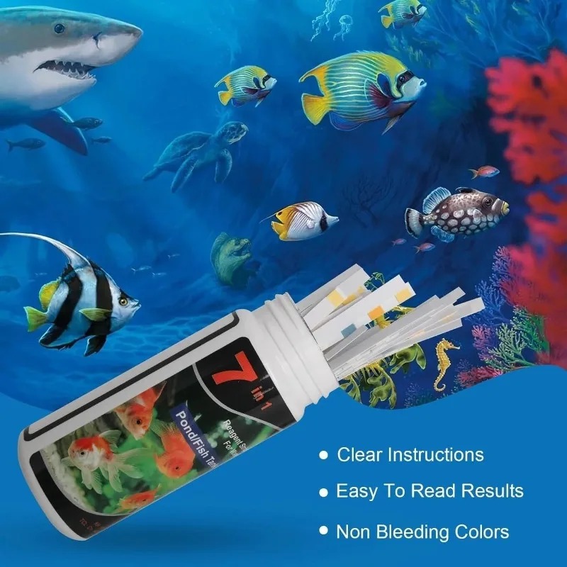 Aquariumteststrips Testkit voo - Aquarium Test Kit recensie en prijs