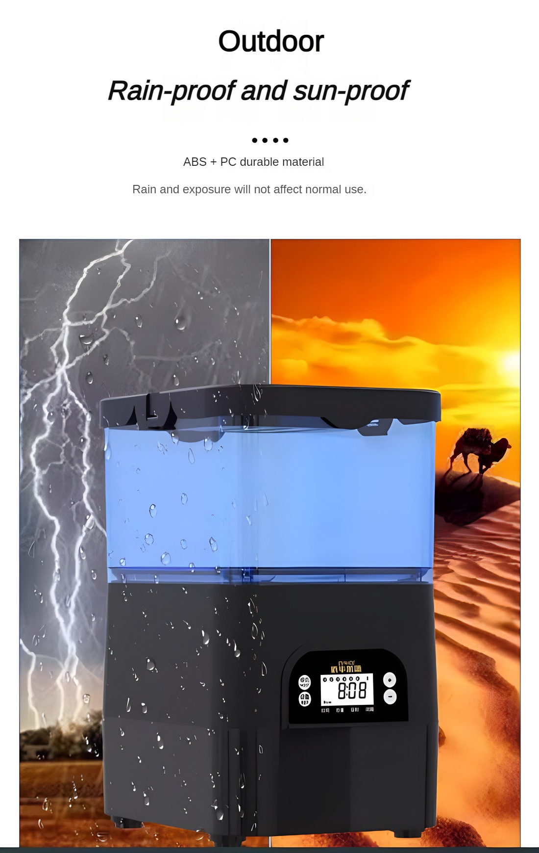 EVNICE Automatische Zonne-aang - Aquarium Fish Feeder recensie en prijs