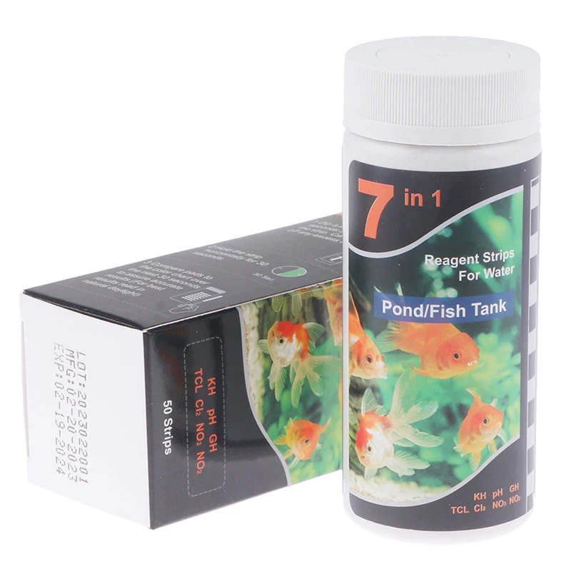 7-in-1 PH-teststrip, testkit v - Aquarium Test Kit recensie en prijs