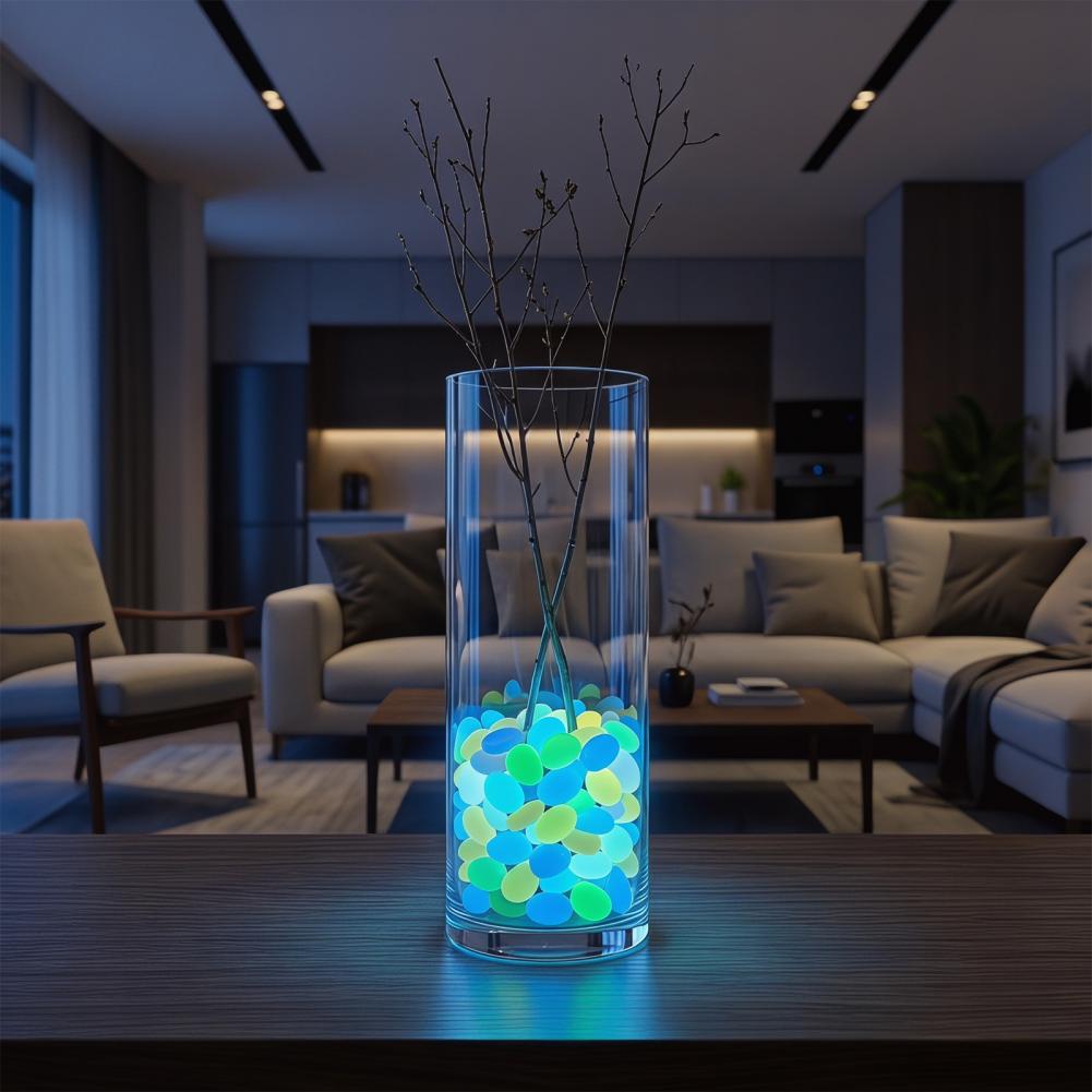 Glow-in-the-dark harsstenen, l - Fish Aquarium Guide recensie en prijs