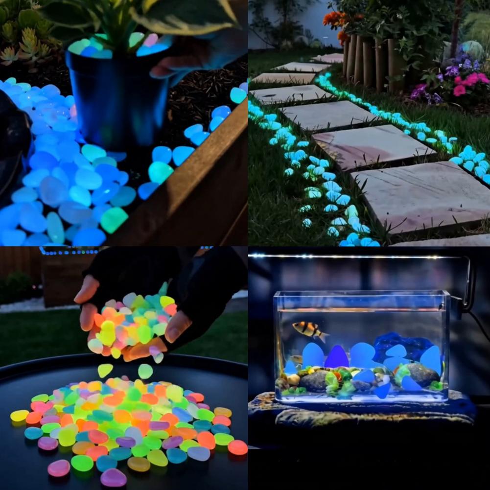 Glow-in-the-dark harsstenen, l - Fish Aquarium Guide recensie en prijs
