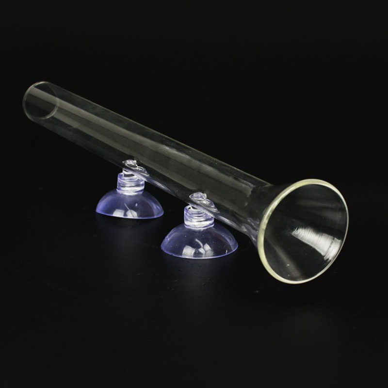 Glas Aquarium Feeder Buis Scho - Aquarium Fish Price recensie en prijs