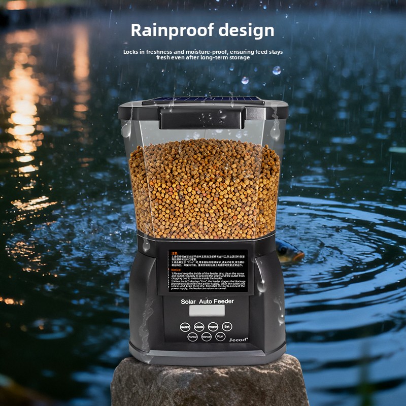 Jebao solar koi vijver buiten  - Aquarium Fish Feeder recensie en prijs