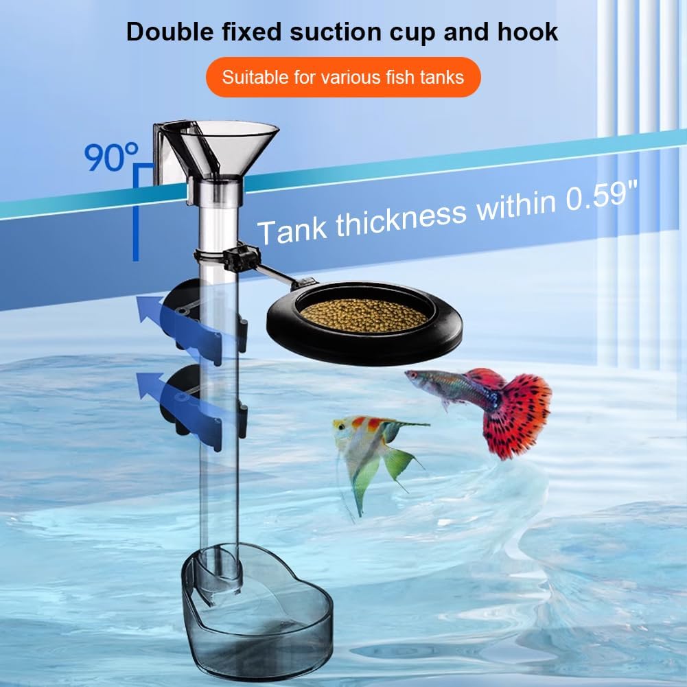 Vis Garnalen Voeden Schotel Se - Aquarium Fish Feeder recensie en prijs