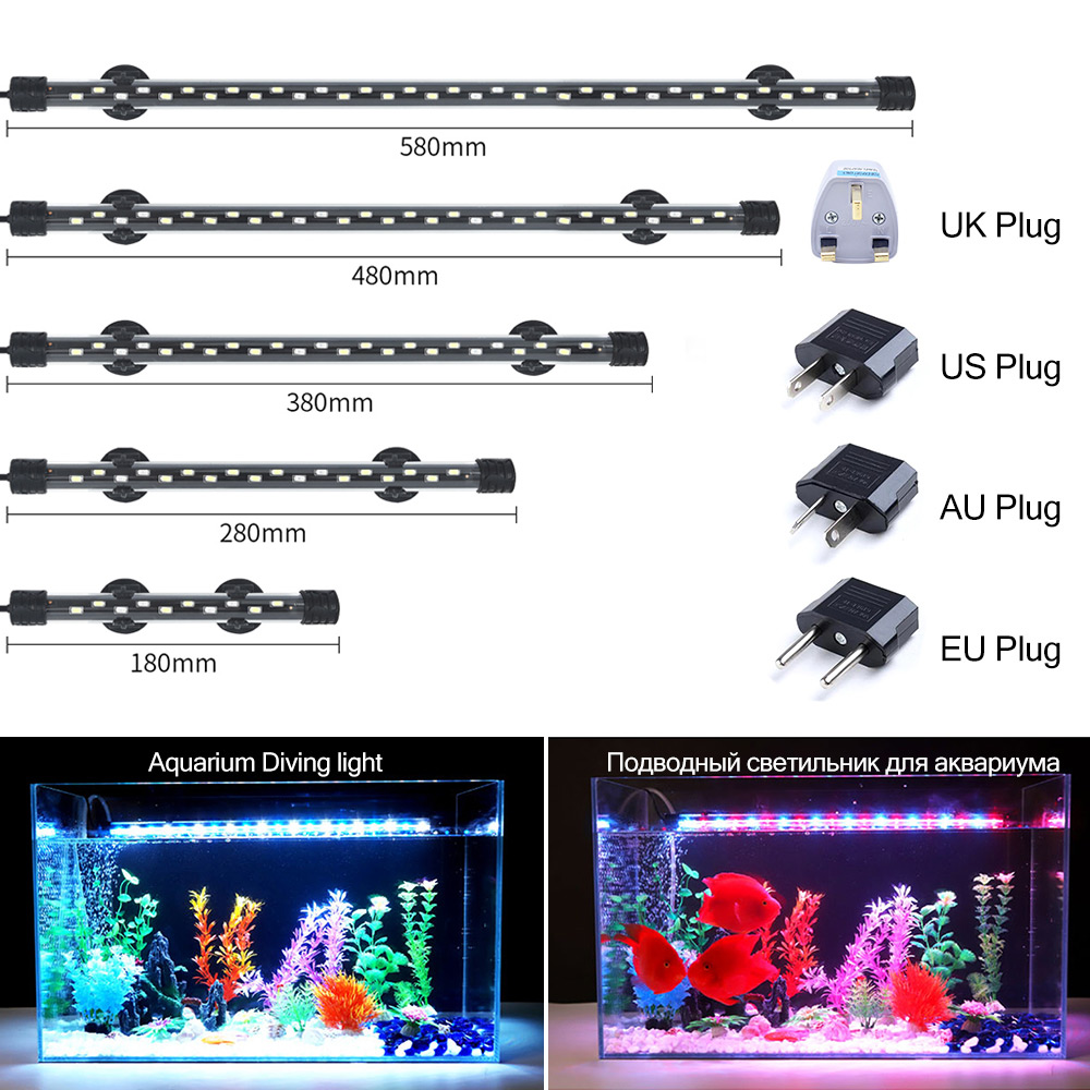 90-260V Aquarium Licht LED Wat - Aquarium Fish Light Lamp recensie en prijs