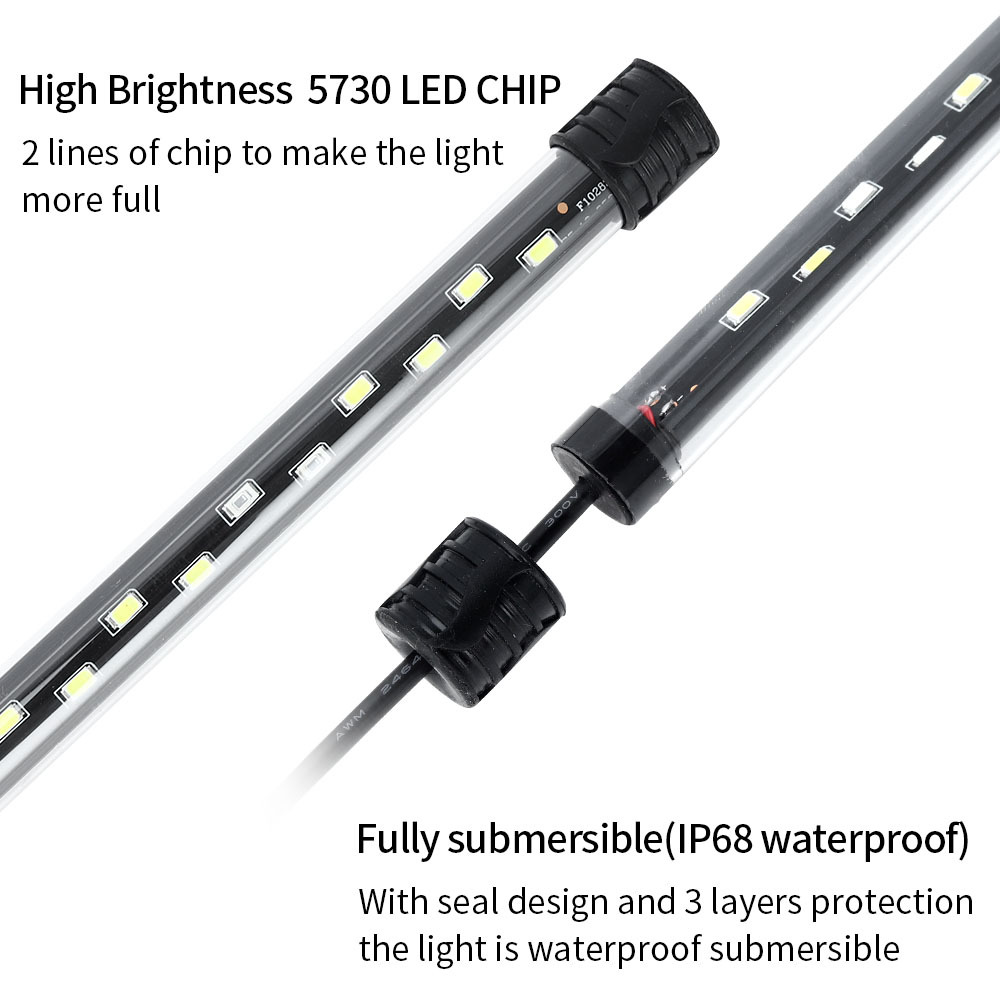 90-260V Aquarium Licht LED Wat - Aquarium Fish Light Lamp recensie en prijs