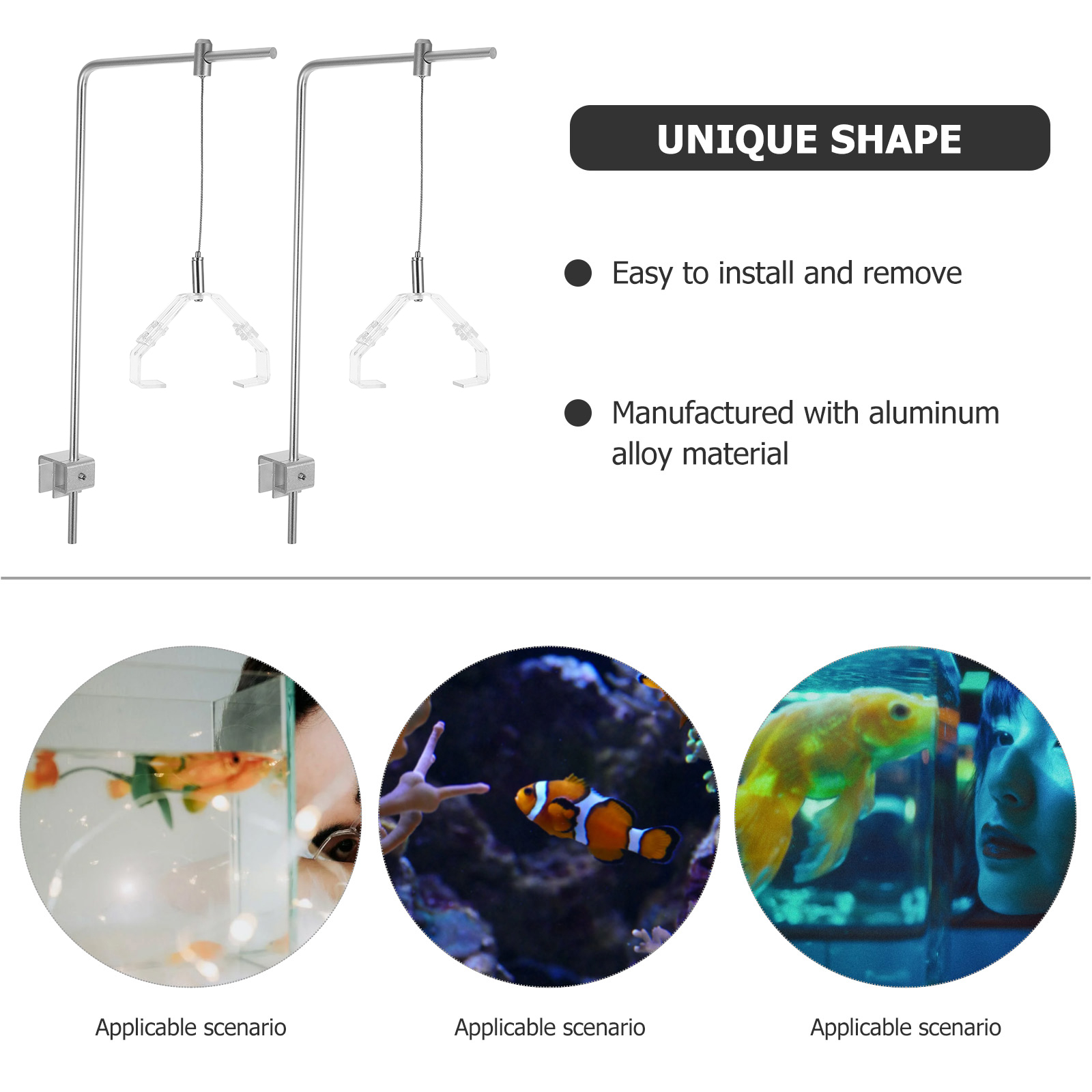 2 stks Aquarium Lichthouder Me - Aquarium Fish Light Lamp recensie en prijs
