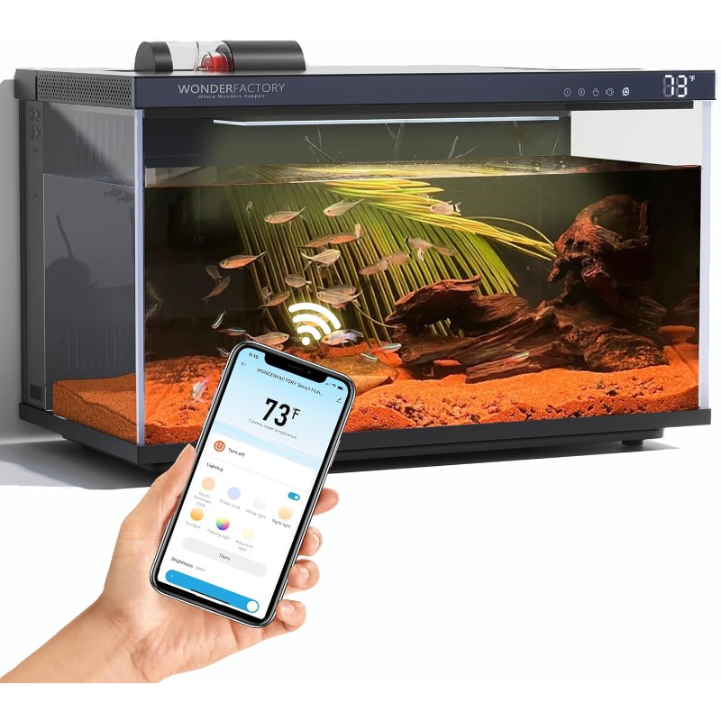 Slim Aquarium, Glazen Visbak,  - Aquarium Fish Feeder recensie en prijs