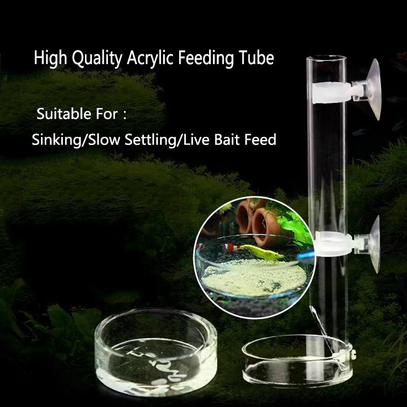 1Pcs Acryl Aquarium Feeder Bui - Aquarium Fish Price recensie en prijs
