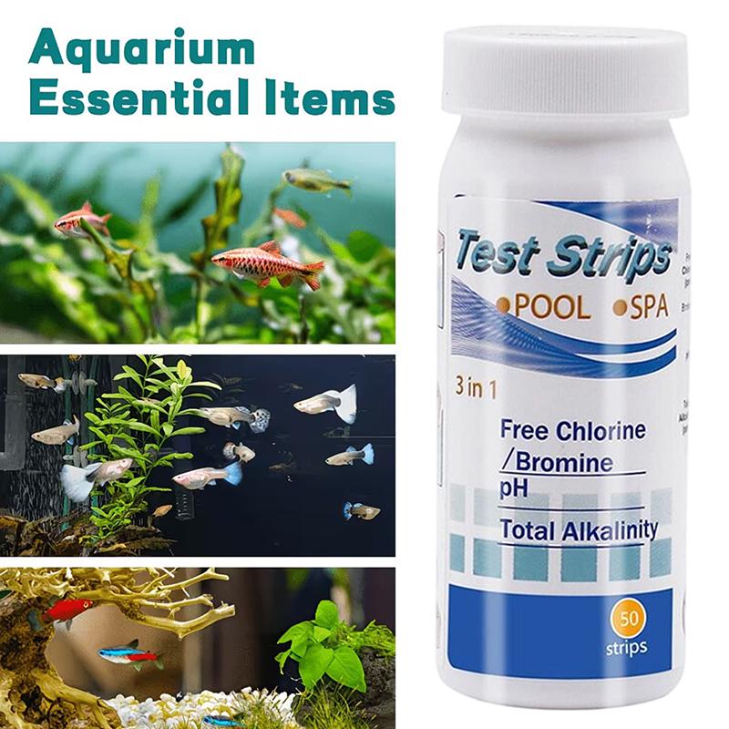 Teststrips voor warm aquariumw - Aquarium Test Kit recensie en prijs
